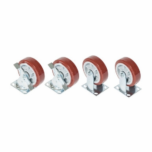 GREENLEE CRSL6 CASTER KIT, 6 inch W/SIDE LOCK (2R2S) 783310078685/52082768
