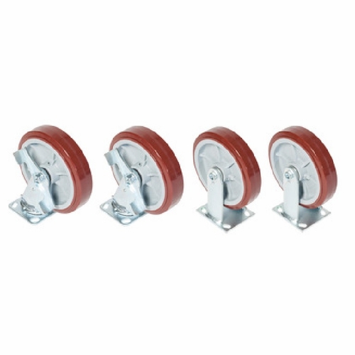 GREENLEE CRSL8 CASTER KIT, 8 inch W/SIDE LOCK (2R2S) 783310078708/52082769