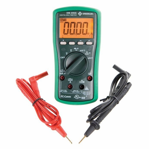 GREENLEE DM-200A DMM 1000V AC/DC (DM-200A) 52047801/783310087403