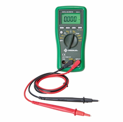 GREENLEE DM-65 DMM 1000V AC/DC 10A CAP TEMP (DM-65) 52059478/783310003397