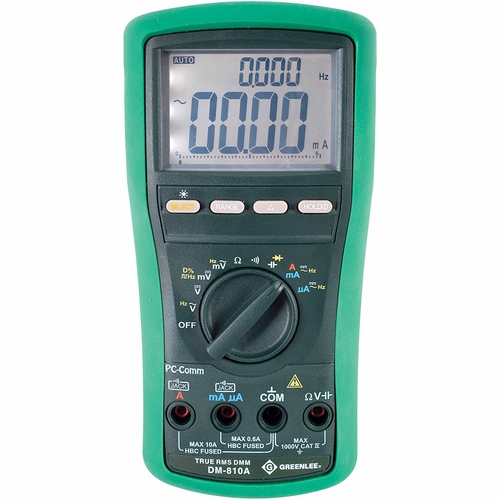 GREENLEE DM-810A-C DMM TRMS AC/DC (DM-810A)(CALIB) 52047812/783310357599