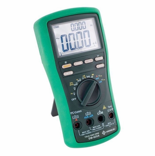 Greenlee Dm-820A Dmm Trms Ac/Dc Cap Temp (Dm-820A) 52047806/783310087441