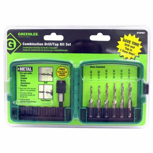 GREENLEE DTAPKIT DRILL/TAP KIT 50176200/783310176206