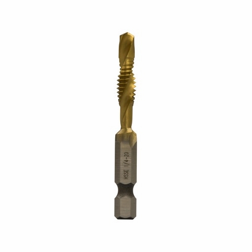 Greenlee  Dtapss1/4-20 Stainless Steel Drill/Tap, 1/4-20 (Pop) 52066971 / 783310025740