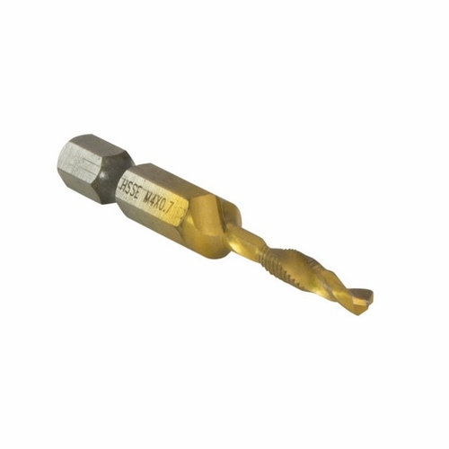 GREENLEE DTAPSSM4C DRILL/TAP,M4 x .70 (PKG) 52086841 / 783310042761