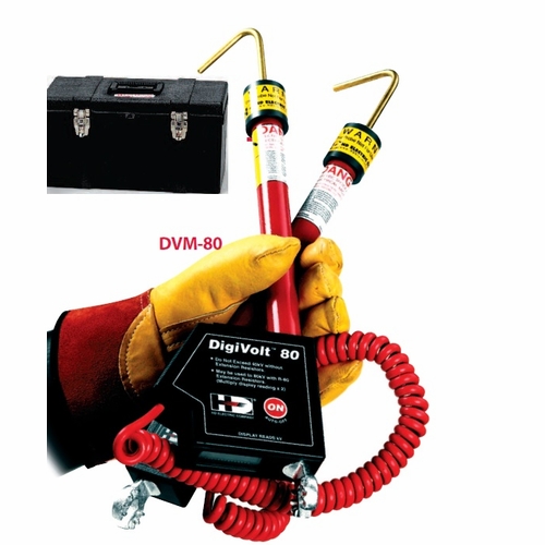 Greenlee Dvm-80 Voltmeter, Dual Stick, 0-40Kv  783310053439/52074161