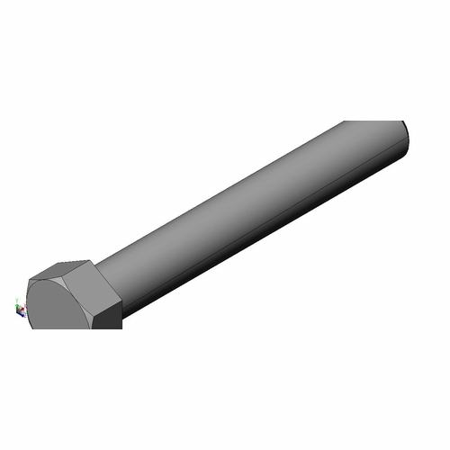 GREENLEE F001791 SCREW-CAP 1/2-13X3.500 HEX HD ZP H2 / 50433652 / 783310433651