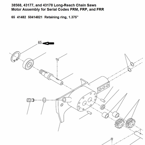 Greenlee  F014990 Ring, Retan-Truarcn5000(1.375) 50414821 / 783310414827
