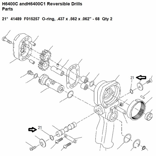 Greenlee  F015257 O-Ring, 7/16X9/16X1/16,68D 50414890 / 783310414896