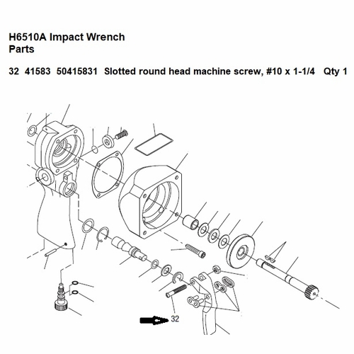 GREENLEE F016230 SCREW,10-24X1.250 RD HD MACH 50415831 / 783310415831