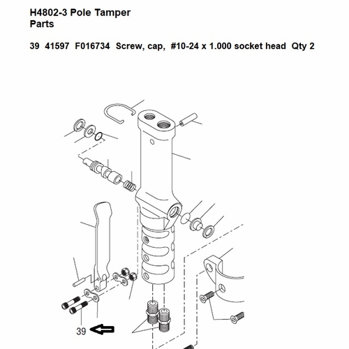 Greenlee  F016734 Screw-Cap 10-24X1.000 Skt Hd 50415970 / 783310415978