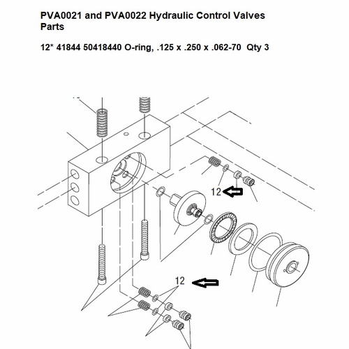 Greenlee  F021483 O-Ring-.125X.250X.062 70D Poly 50418440 / 783310418443