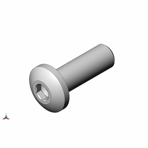 Greenlee F022593 Screw Cap 1/4-20X.750 Btn Hd Skt 50419661/783310419662