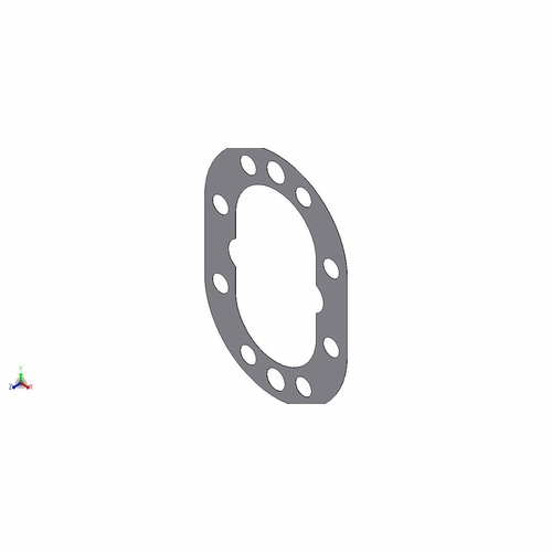 Greenlee F024655  Gasket-.003 Thk (H6520C) H2 / 50420991 / 783310420996