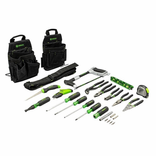 Greenlee GA-17KIT HAND TOOL KIT 17-PIECE 52092314 783310060574