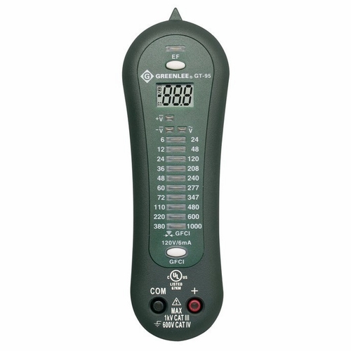 Greenlee Gt-95 Tester Voltage-Lcd Gfci (Gt-95) 50090275/783310090274