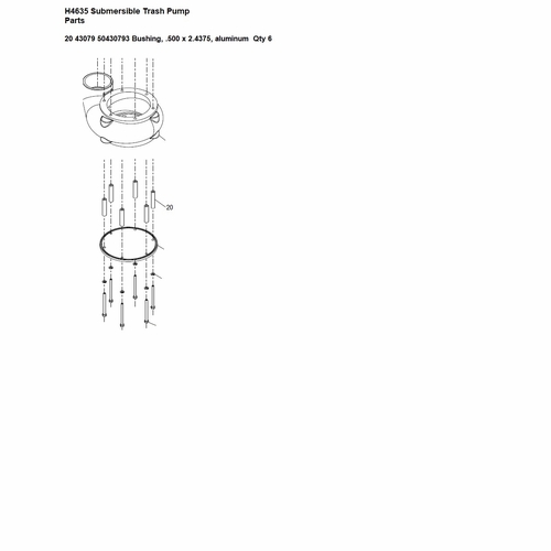 GREENLEE L060311 BUSHING 50430793 / 783310430797
