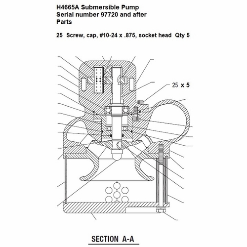 Greenlee  L083067 Screw, Cap-Skt Hd.190-24X7/8Sst 50427951 / 783310427957