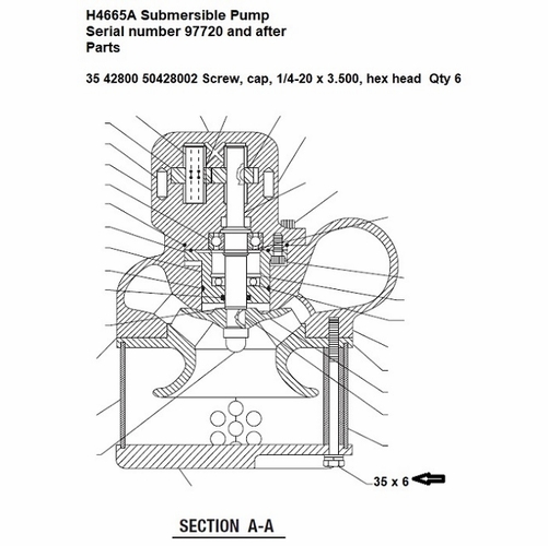 Greenlee  L083097 Screw,Cap-Hx Hd(1/4-20X3.50Ss) 50428002 / 783310428008