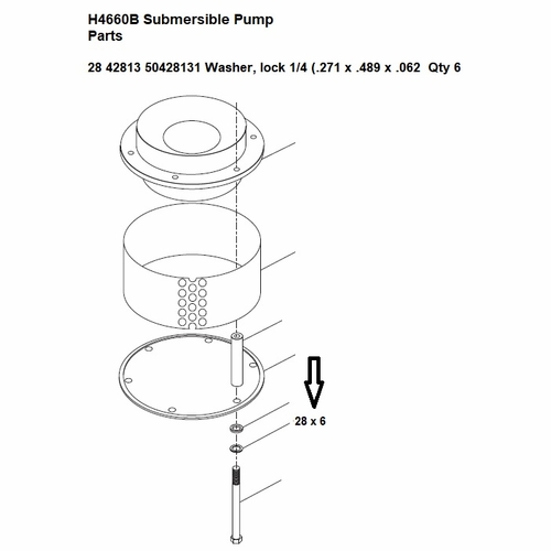 Greenlee  L084018 Washer, Lock-1/4 Sst Sae Regular 50428131 / 783310428138