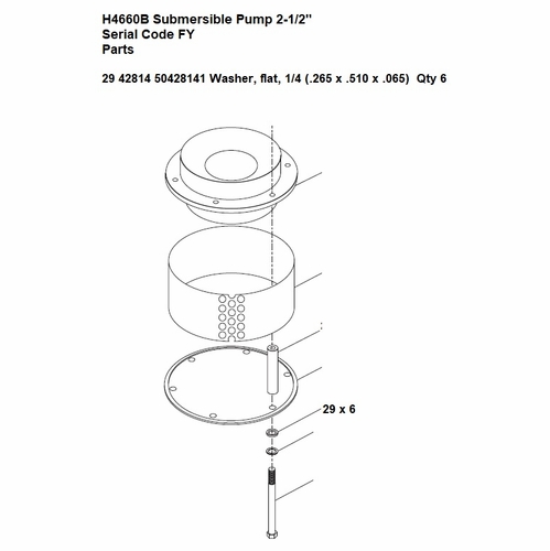 Greenlee  L084019 Washer,Flat-1/4 Sst 50428141 / 783310428145