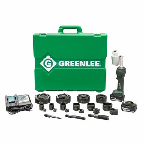 Greenlee Ls100X11Sb4  Intellipunch 11-Ton Set, Sb 1/2 Inch -4 Inch   783310064848/52079417