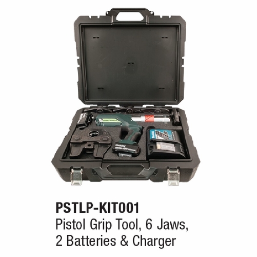 Greenlee Pstlp-Kit001 Press Set,Pistol,Jaws,Bat,120V Chrgr 783310416579/52079800