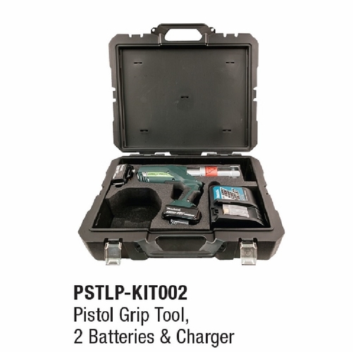 Greenlee Pstlp-Kit002 Press Tool,Pistol Grip,Bat,120V Chrgr  783310416586/52079802