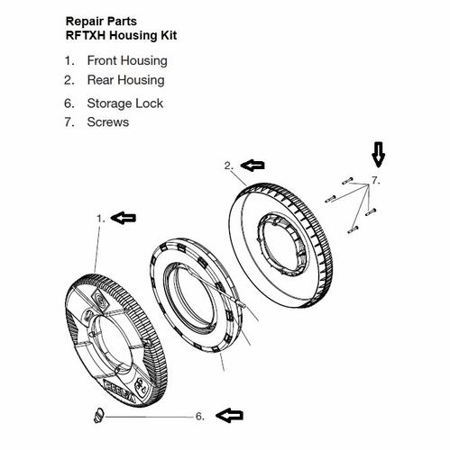 Greenlee RFTXH HOUSING KIT 52087630 783310047216