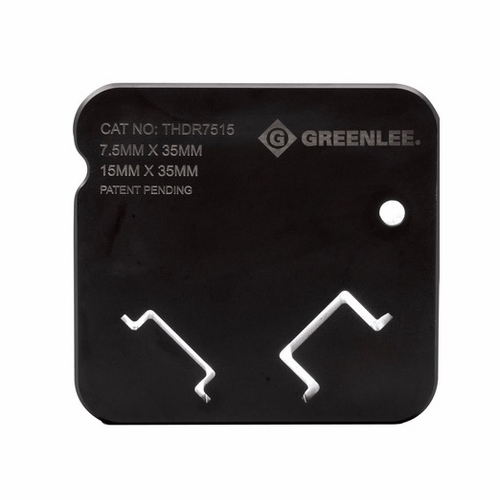 GREENLEE  THDR7515 DIES, DIN-7.5 & 15X35MM (PKGD) 52086424 / 783310037521