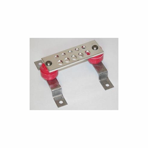 HARGER TGBI1426P GROUND BAR TIN PLATED 1/4x2x6 inches 10 HOLES