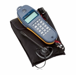 HARRIS/FLUKE TS25D TEST SET WITH LCD 25501-109 W/POUCH & EARPIECE