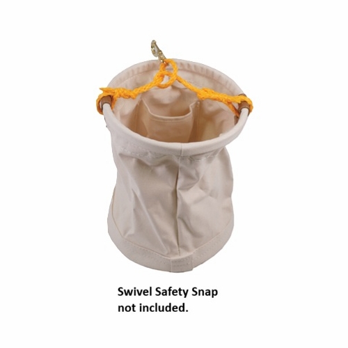 HASTINGS 01-082 Linemans Tool Bucket 12 in. Dia.x 15 in. Deep W/O Swivel Snap