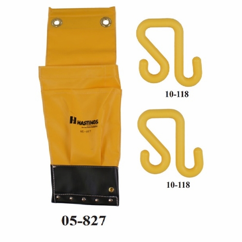 HASTINGS 05-826 Bucket Storage Bag With Pair of 10-118 Hooks