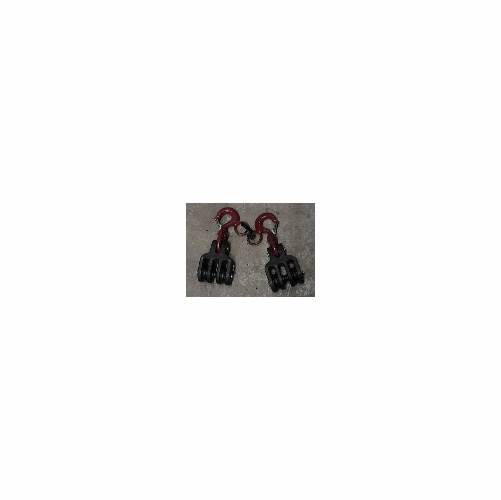 HASTINGS 11361 Pair Of Insulated Blocks Only (2 Sheave Top & Bottom)