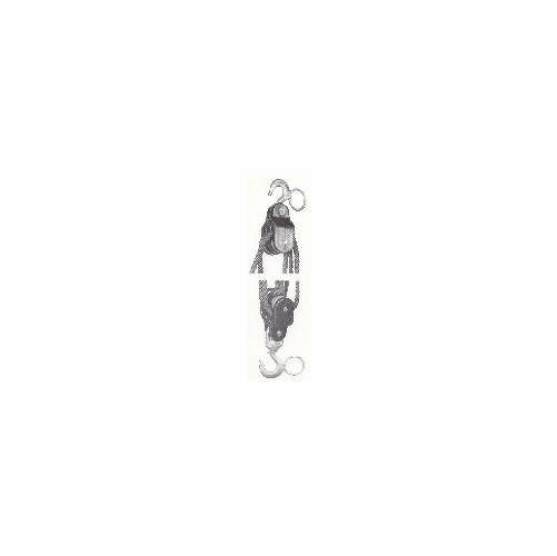 HASTINGS 11368 Pair of Insulated Blocks With 150 ft. Polydacron Rope