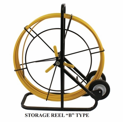 HASTINGS 12-276 Type B Reel, with 1000 ft.  7/16 in.  Fiberglass Rod