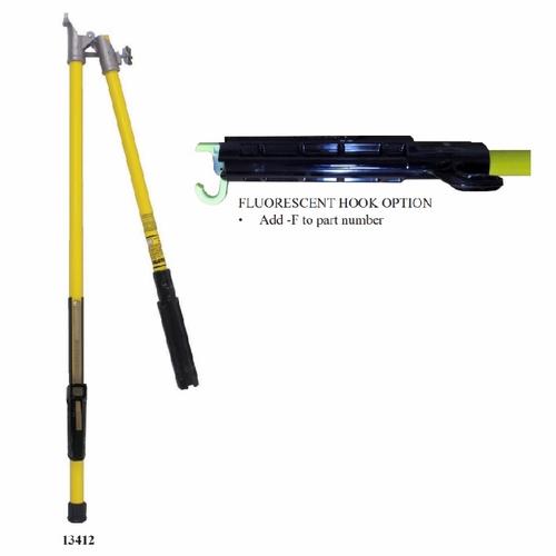 Hastings 13412-F Folding Shotgun Stick W/ External Operating Rod With Fluorescent Hook Option