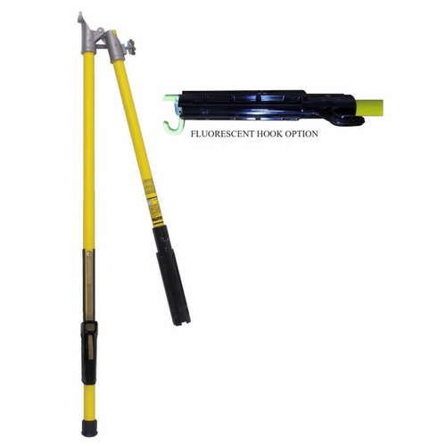 Hastings 13415-F 12 Ft 6 Inch Folding Shotgun Stick W/Ext. Operating Rod W/Fluor. Hook Option