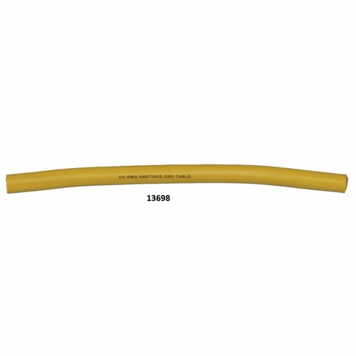 HASTINGS 13698 Grounding Cable 2/0 Str Yellow Jacket Copper (Price Per Foot)