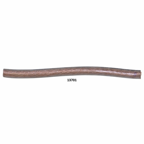 HASTINGS 13701 Grounding Cable 2/0 Str. Clear Jacket Ground Cable Copper (Price Per Foot)