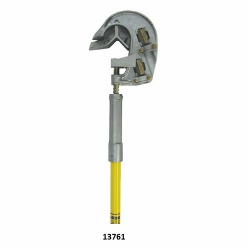 HASTINGS 13761 Ground Clamp Mounted on 1.25 in. x 8 ft. Splice Pole