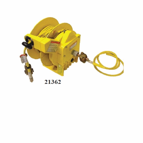 HASTINGS 21373 21362 Reel; w/50 ft. of Number 2 Yellow Ground Cable, 21307 Bronze Clamp