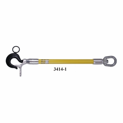 HASTINGS 3414-1Strap Hoist Isolating Link 12 inch Fiberglass with Hot Stick Operated Safety Latch