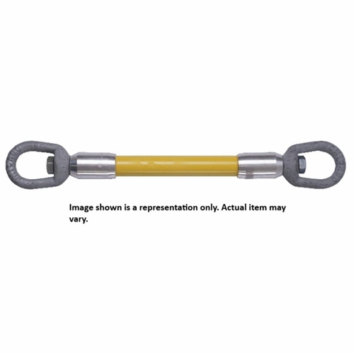 HASTINGS 3416 Strap Hoist Isolating Link 12 inch Fiberglass with Double Swivel Eye