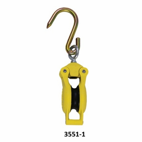 HASTINGS 3551-1 Hand Line Block with Swivel Meat Hook (Closed)