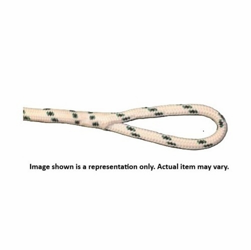 HASTINGS 3609-1 100 ft. Coil 1/2 in. Navy Braid Rope W/One Eye Splice