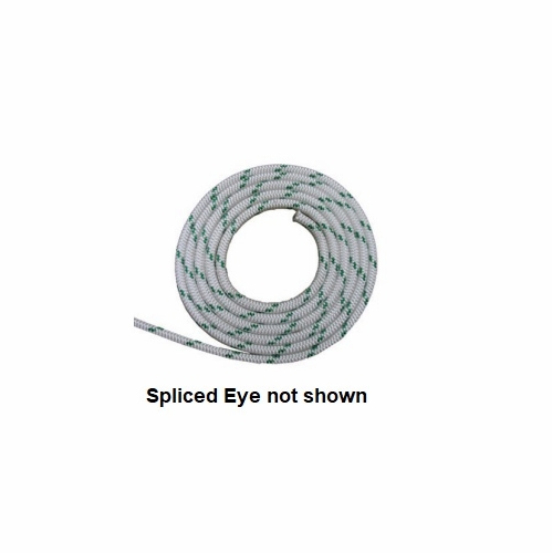 Hastings 3614-1 Navy Braid Rope With Spliced Eye On One End 1/2 Inch Ax 600 Ft.