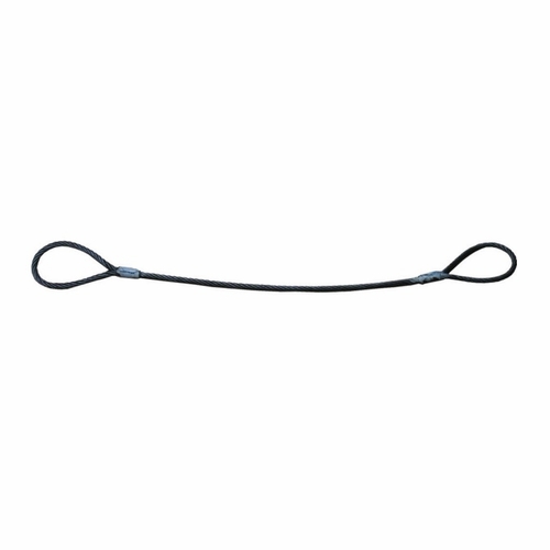 HASTINGS 3736-11 Wire Rope Sling 3/8 in. x 11 ft.