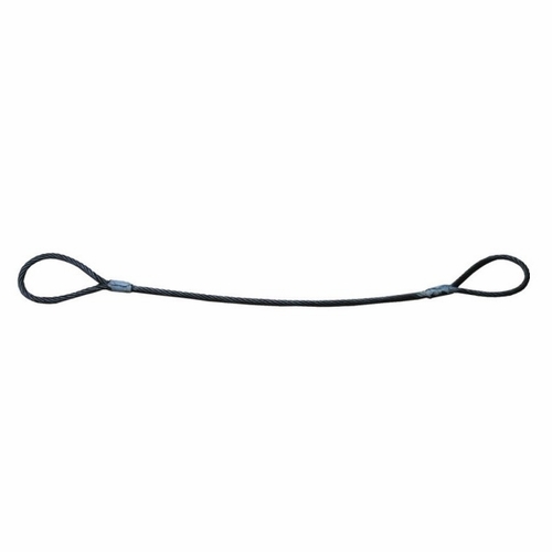 HASTINGS 3736-17 Wire Rope Sling 3/8 in. x 17 ft.